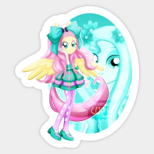 Aphrodite's warrior_Fluttershy Sticker